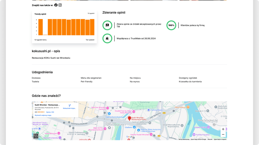 2024.11-12 Nowa wizytówka TrustMate - więcej informacji z Google My Business